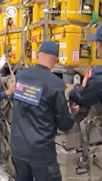 Rescue teams from California, Virginia arrive in Venezuela to assist in recovery efforts #shorts