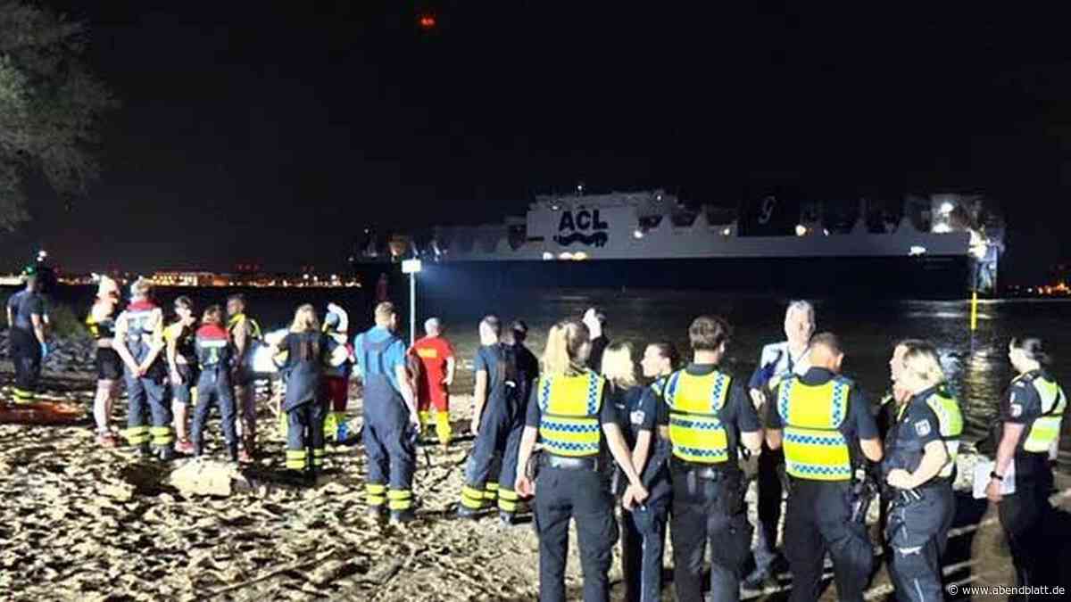 Junge Männer in der Nacht aus Elbe gerettet – Bruder nach Feuerwehrangaben tot