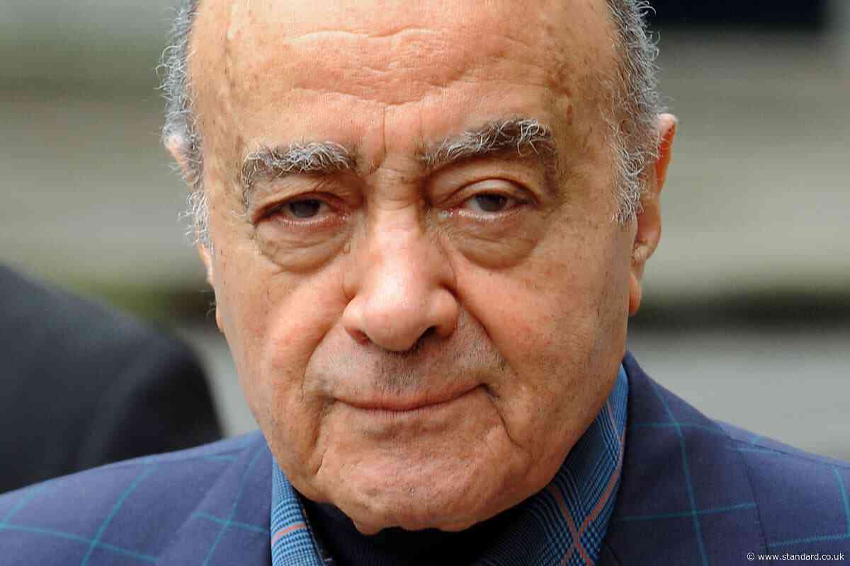 Al-Fayed survivors complain to watchdog about Met Police’s handling of case