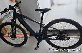LPI-NDH: Ergänzung zum aufgefundenen Fahrrad EBike CUBE