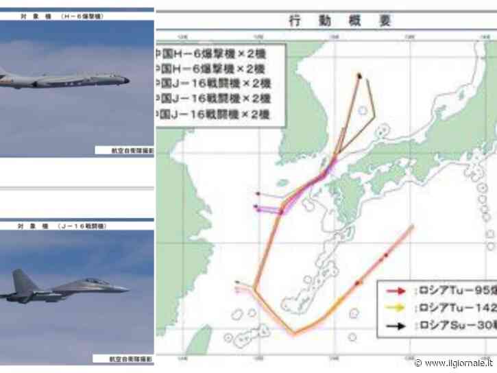 Caccia in volo contro bombardieri russi e cinesi: altissima tensione nei cieli d’Asia