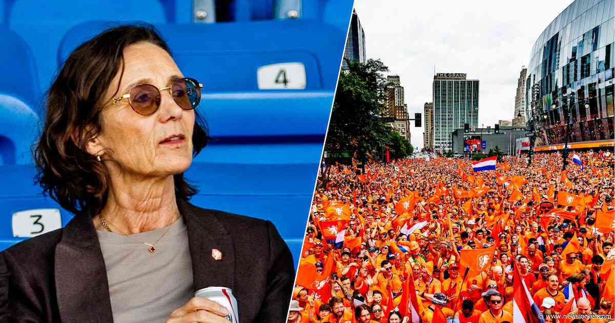 KNVB-directeur Marianne van Leeuwen: ‘Spelers Oranje vragen ons zelf om fanwalks te houden bij dit WK’