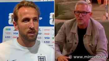 Harry Kane responds after Gary Lineker's X-rated reaction to breaking his England record