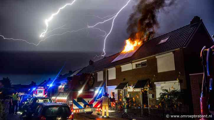 Stormschade in beeld: van brandende daken tot omgewaaide bomen