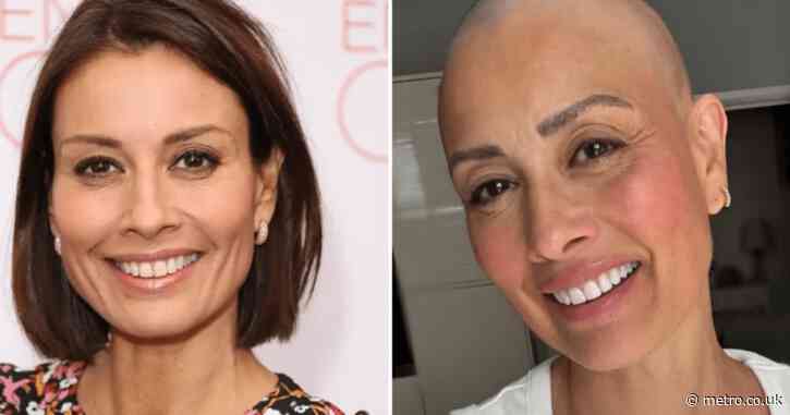 Melanie Sykes proudly shows off new look after losing hair ‘really quickly’