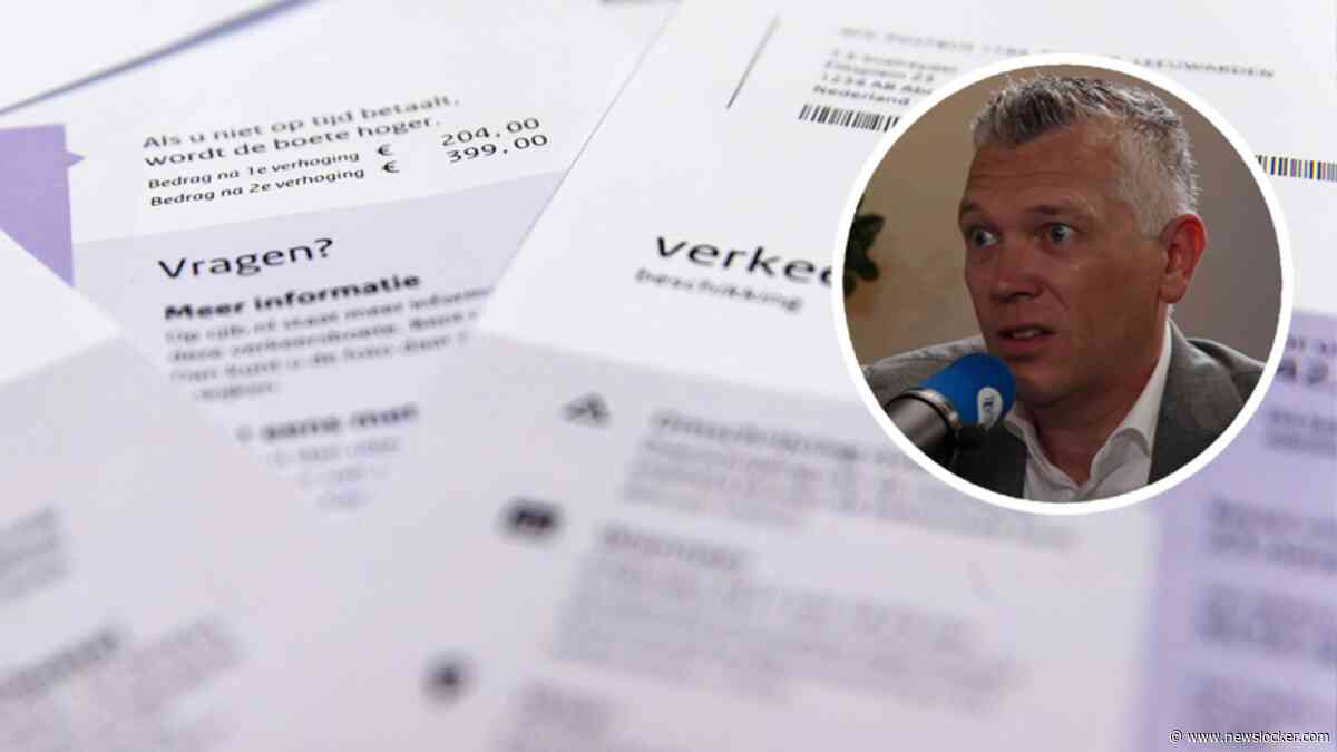 Wouter de Winther over stijging verkeersboetes: ‘Kabinet moet gewoon de kas vullen’