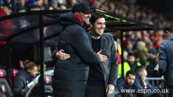 Klopp: Liverpool, Iraola 'need luck' in long-term