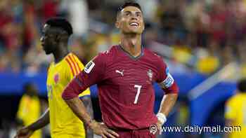 Nike's Cristiano Ronaldo problem: Portugal's superstar BINS his special limited edition £242 boots at half-time during another World Cup blank
