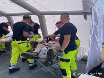 Bonner Rettungskräfte üben den Katastrophenfall