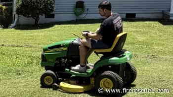 After EMS call, Ala. firefighter finishes mowing patient's lawn