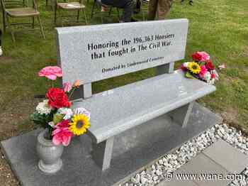 Two memorials dedicated to Civil War veterans at Veterans National Shrine and Museum