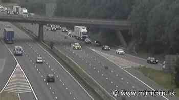 M1 closed after Leicestershire crash as air ambulance scrambled