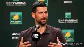 Djokovic calls Serena's return 'truly inspirationa...