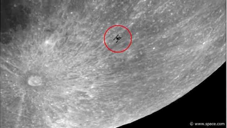 Watch China's Tiangong space station cross the moon in stunning amateur footage