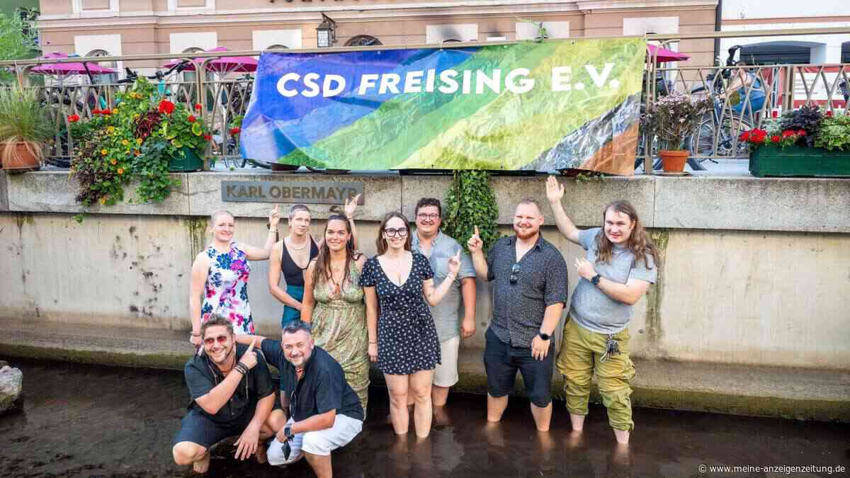 CSD Freising feiert Premiere: Neuer Verein zeigt, dass Freising bunt ist