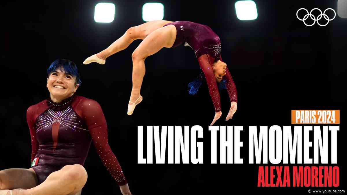 Alexa Moreno's Floor Routine 🇲🇽🤸‍♀️ K-Pop Medley to Stray Kids | Paris 2024