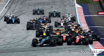 LIVE: GP Oostenrijk: Russell behoudt de leiding bij de start, Verstappen rukt op naar P3