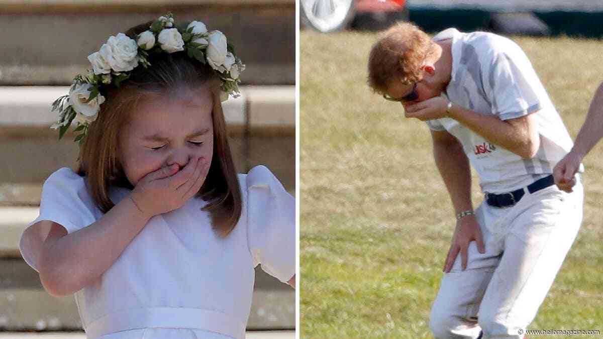 7 royal sneezes caught on camera: Princess Kate, Prince Harry, more