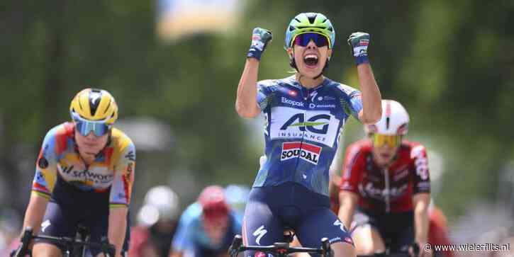Shari Bossuyt houdt favoriete Lotte Kopecky van nieuwe Belgische wegtitel
