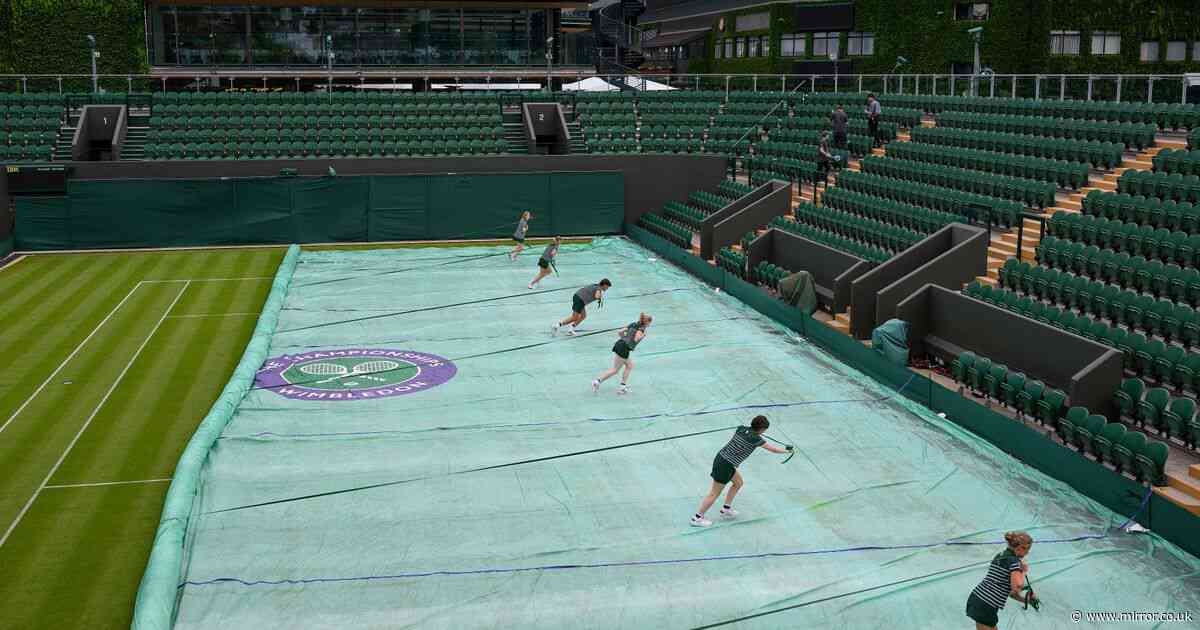 Wimbledon 2026 preparation underway as courts uncovered and keen fans pitch tents ahead of tennis tournament
