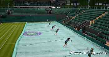 Wimbledon 2026 preparation underway as courts uncovered and keen fans pitch tents ahead of tennis tournament