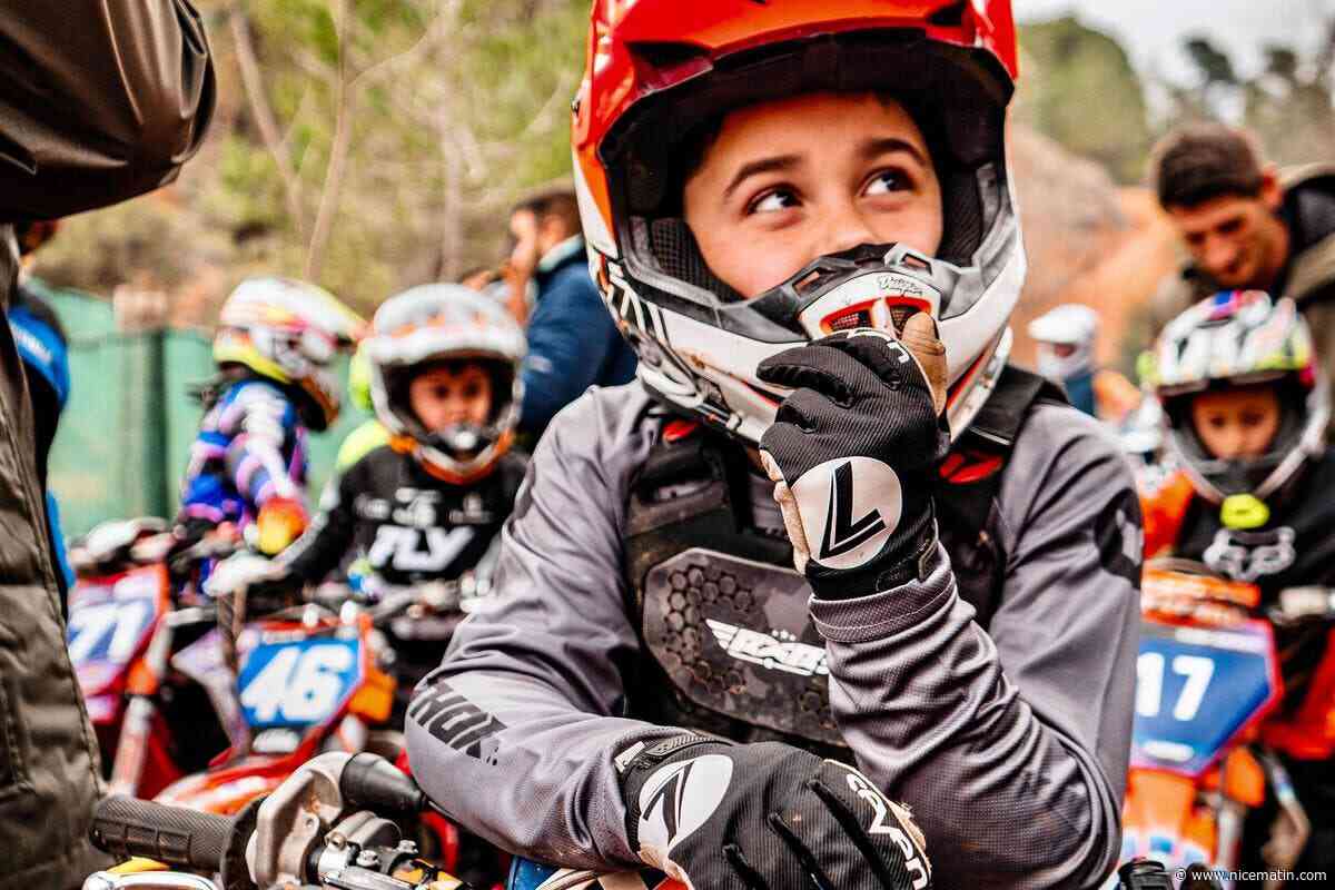 Seulement 9 ans mais déjà expérimenté : le Varois Sandro rêve d’une carrière dans le motocross