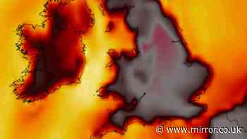UK weather maps show 41C heatwave is days away as 18 counties surge past 40C