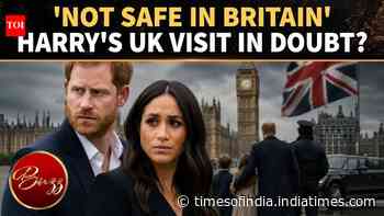Prince Harry's Security Fears Grow; Meghan &amp; Kids May Skip UK Visit