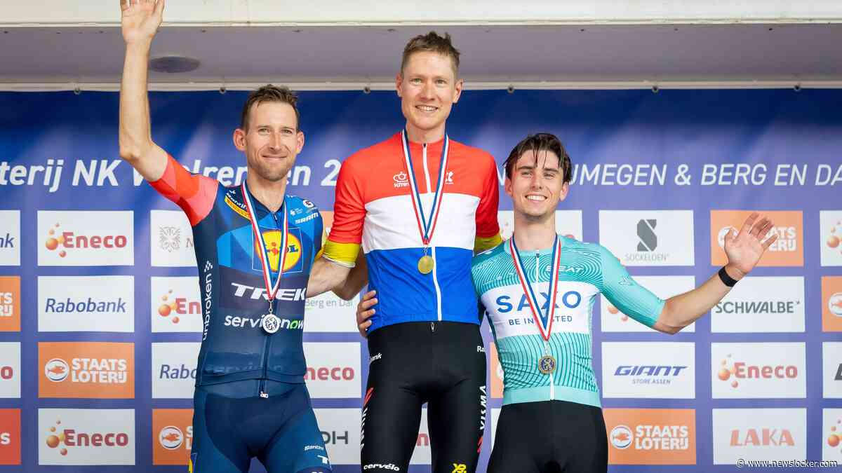 Wilco Kelderman is ook als Nederlands kampioen niet in de race voor de Tour de France