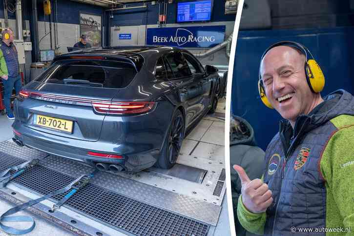 Jean-Paul zet zijn Panamera Turbo S E-Hybrid op onze rollenbank : 'We gaan die 680 pk overtreffen'