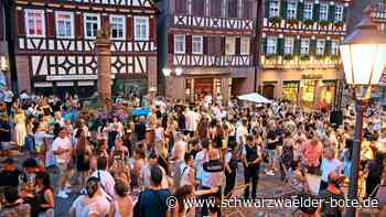 Premiere in Calw: Auf dem Marktplatz herrscht entspanntes Sommer-Feeling