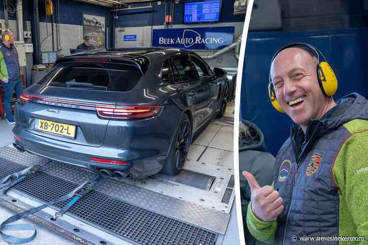 Jean-Paul zet zijn Panamera Turbo S E-Hybrid op onze rollenbank : 'We gaan die 680 pk overtreffen'