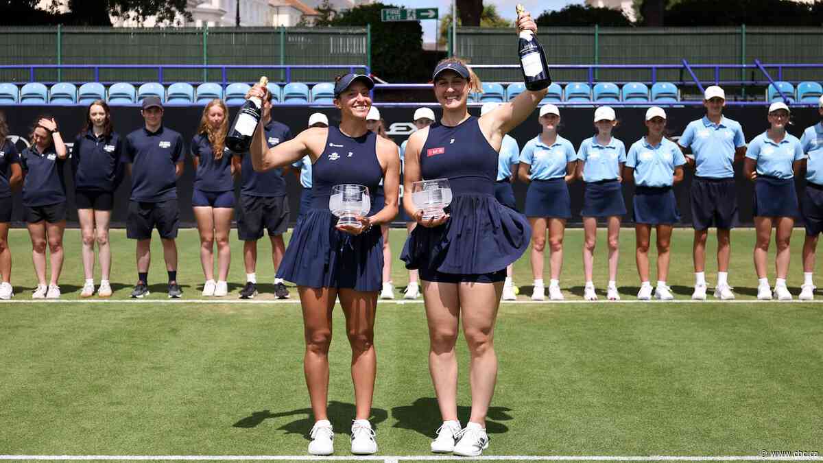 Canada's Dabrowski and double partner Stefani capture Eastbourne Open WTA doubles title