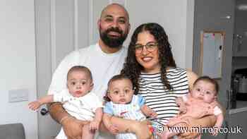 Mum told she'd never have kids due to early menopause has given birth - to triplets