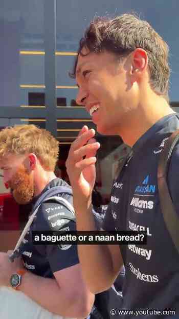 Answering the most popular question on socials right now with Alex 😅🥖 Baguette or Naan bread? 🧐