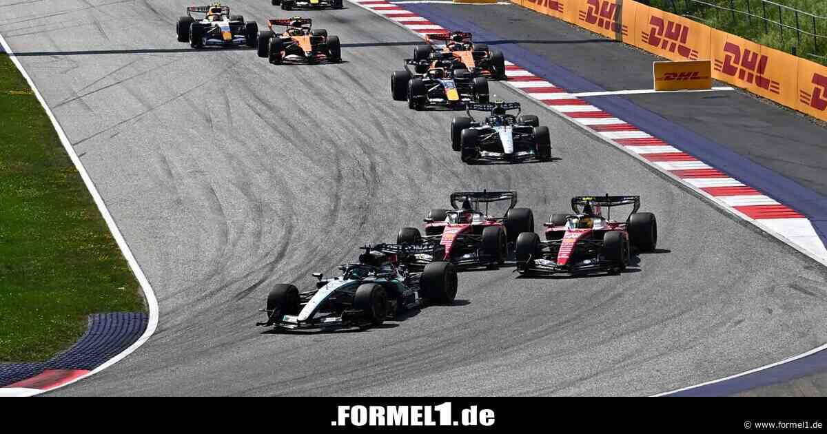 F1 Österreich: George Russell siegt in der Gluthitze von Spielberg