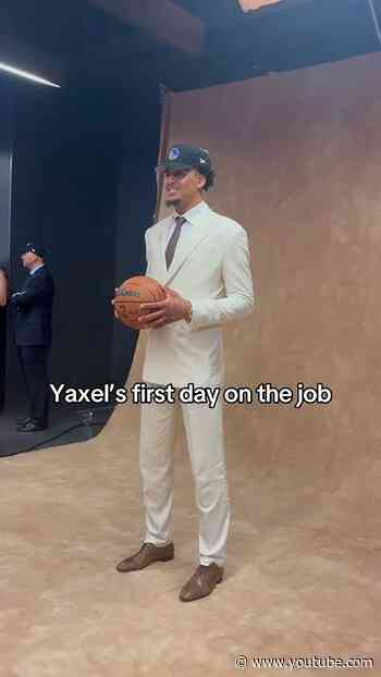Yaxel Lendeborg’s First Day on the Job | #shorts