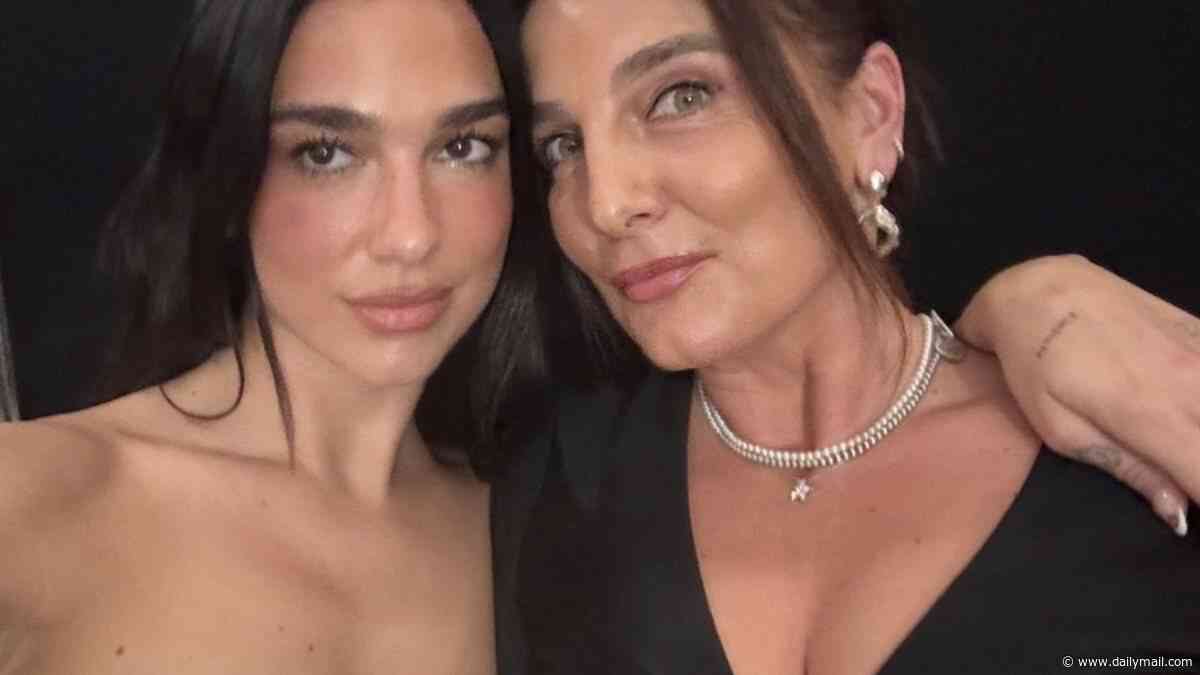 Dua Lipa pays tribute to lookalike mother Anesa on her 54th birthday as she shares sweet snaps