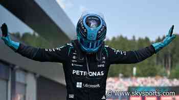 Russell holds off Verstappen to win Austrian GP