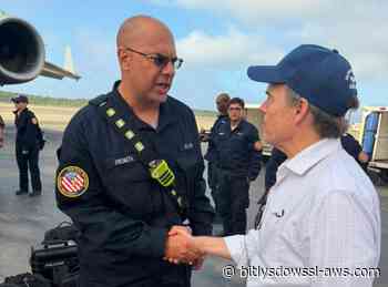 John Barrett agradece al equipo de Miami-Dade que se sumó al rescate tras los terremotos en Venezuela