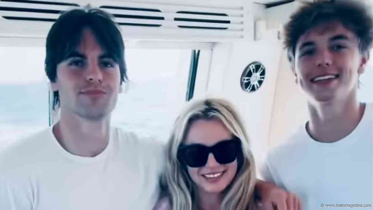 Britney Spears' handsome sons Jayden and Sean's famous family reacts to their Paris modeling debuts