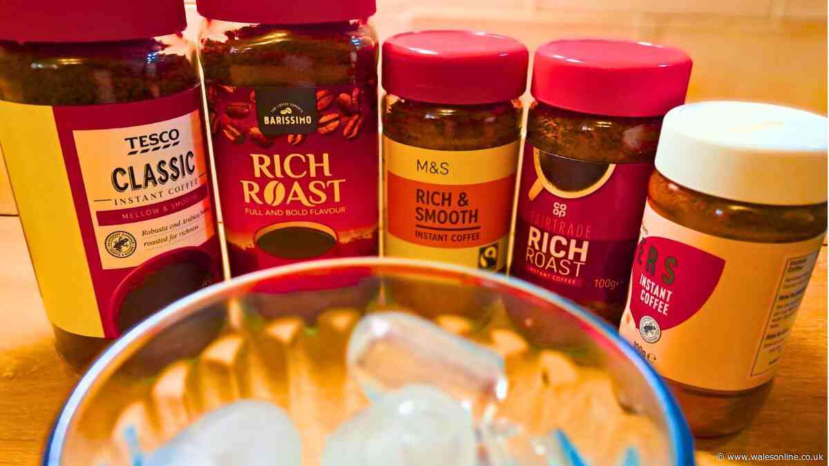 I tried coffee from 5 supermarkets - the winner cost £1.20 and beat Tesco, Aldi and Morrions