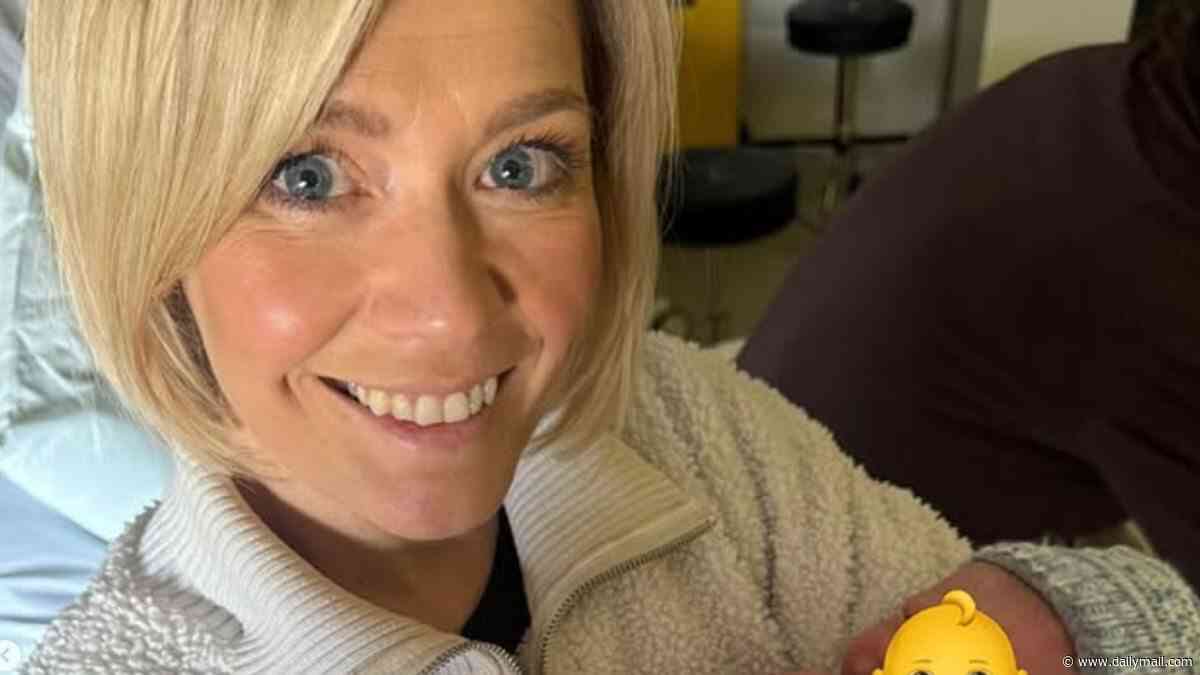 Suzanne Shaw says when she found out she was becoming a grandmother at the age of 44 she was still considering have another baby of her own