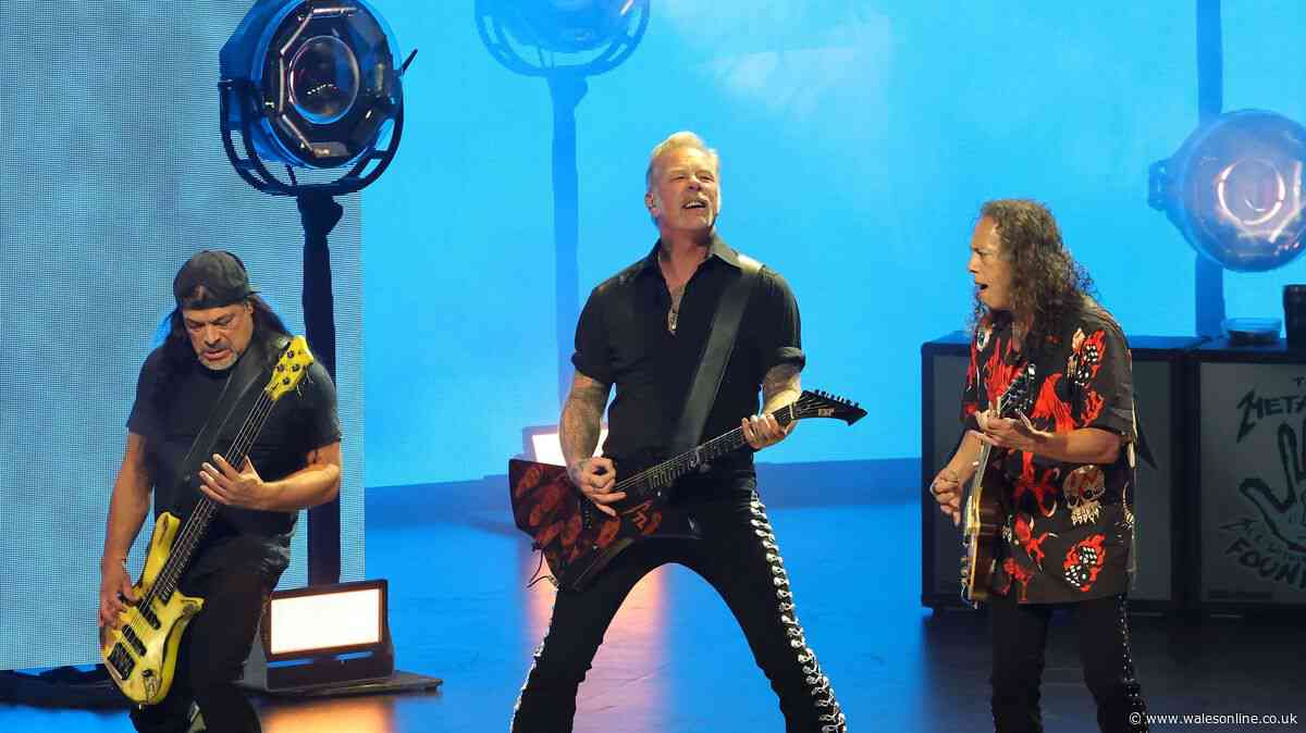 Metallica in Cardiff live updates as metal fans flock to M72 date at Principality Stadium