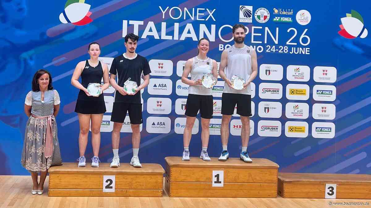 Deutsche Dominanz bei den YONEX Italian Open