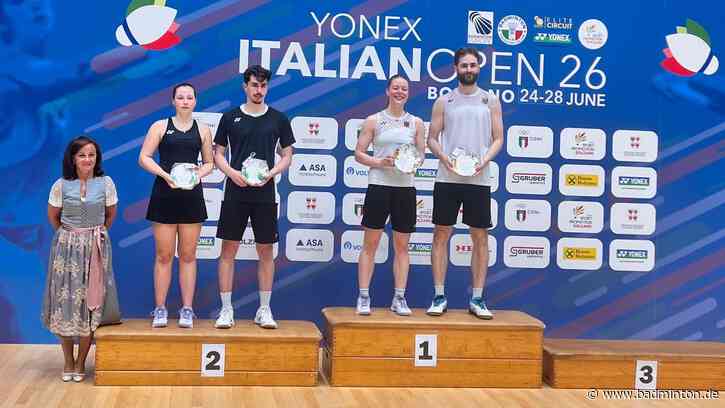 Deutsche Dominanz bei den YONEX Italian Open