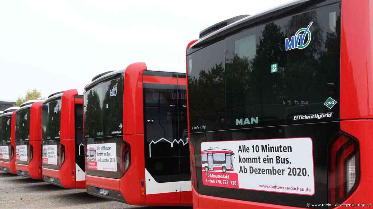 Stadtbus Dachau: Über 3700 Fahrgäste täglich auf Linie 720