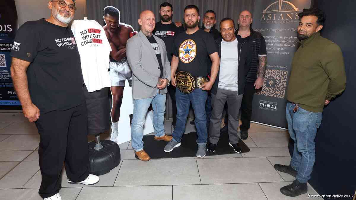 Project inspired by legacy of Muhammad Ali launched ahead of 50th anniversary of historic Tyneside visit
