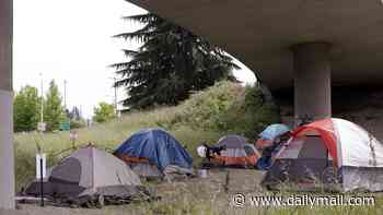 Horror as missing girl is found 1,500 miles away from home in woke Seattle's notorious 'Jungle' homeless encampment
