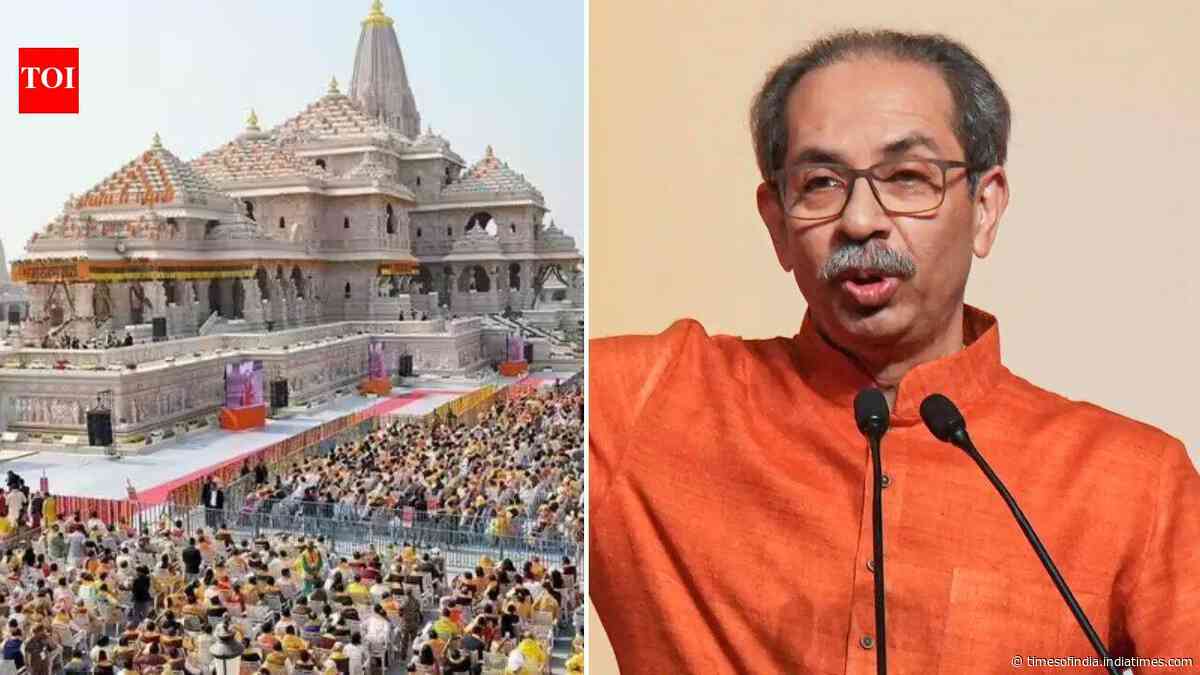 'Babur Janata Party': Uddhav Thackeray attacks BJP over Ram Mandir donation row